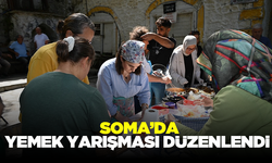 Soma’da yemek yarışması düzenlendi