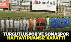 Turgutluspor ve Somaspor haftayı puansız kapattı