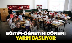 Yeni eğitim-öğretim dönemi yarın başlıyor