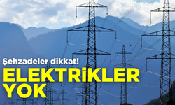 18 Ekim Cuma  Şehzadeler’de elektrik kesintisi