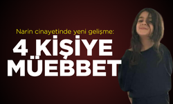 Narin cinayetinde yeni gelişme: 4 kişiye müebbet