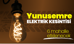 27 Ekim Pazar Yunusemre elektrik kesintisi