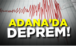 Adana'da 5.0 büyüklüğünde deprem!