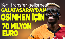 Galatasaray 70 milyon euro ile Osimhen için harekete geçti! Flaş transfer gelişmesi