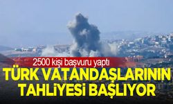 Lübnan'daki Türk vatandaşlar tahliye edilecek