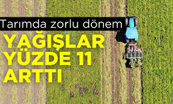 Tarımda zorlu dönem: Yağışlar yüzde 11 arttı