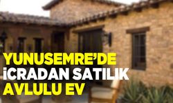 Yunusemre’de icradan satılık avlulu ev