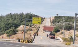 Freni boşalan tır, kaçış rampasında durdu