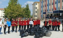 Manisa’da liseli öğrencilerden çevre bilinci