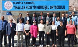 Manisa Milli Eğitim Müdürü Sarıgöl'de incelemede bulundu