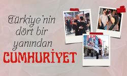 Türkiye'nin dört bir yanında Cumhuriyet böyle kutlandı