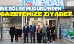 BİK Bölge Müdürü Gökhan Eren’den Meydan Gazetesi’ne ziyaret