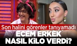 Ecem Erkek nasıl zayıfladı? 10 kilonun sırrını verdi