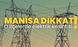 Saruhanlı ve Yunusemre dikkat! Elektrik kesintisi