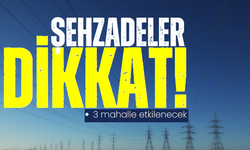 Şehzadeler dikkat 23 Kasım elektrik kesintisi