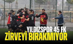 Yıldızspor 45 FK zirveyi bırakmıyor