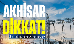 Akhisar dikkat! 28 Kasım Perşembe elektrik kesintisi