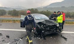 Manisa’da yağış ve sis kazaları beraberinde getirdi