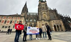 Manisalı öğrenciler Prag'a gitti! Erasmus ile dünyanın bir ucuna