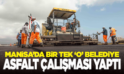 Aralık ayında Manisa’da bir tek o belediye asfalt çalışması yaptı!