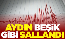 Aydın'da  4.0 büyüklüğünde deprem