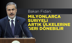 Dışişleri Bakanı Fidan: Suriye halkı ülkelerinin geleceğini yeniden şekillendirecek