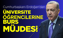 Cumhurbaşkanı Erdoğan, üniversite öğrencilerine verilen bursun 2025'te 3 bin liraya çıkarılacağını açıkladı