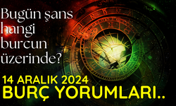 Bugün şans hangi burcun üzerinde? 14 Aralık 2024 Cumartesi burç yorumları