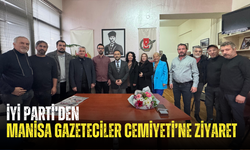 İYİ Parti’den Manisa Gazeteciler Cemiyeti’ne hayırlı olsun ziyareti