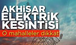 O mahalleler dikkat: 17 Aralık Akhisar elektrik kesintisi!