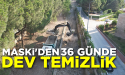 MASKİ'den 36 günde dev temizlik