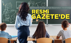 Öğretmenlik Mesleği Kariyer Basamakları Yönetmeliği Resmi Gazete'de