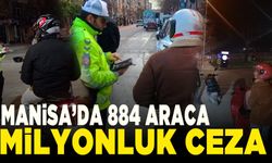 Manisa'da araçlara 2 milyon TL para ceza verildi