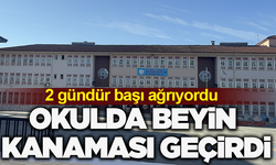 Öğretmen okulda beyin kanaması geçirdi! Durumu ciddi