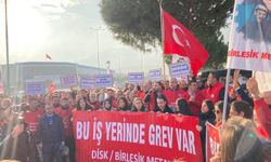 Manisa'da işçiler greve başladı!