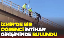 İzmir Bornova'da bir öğrenci köprüden aşağı atladı