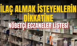 Manisa Nöbetçi Eczaneler! 28 Aralık Cumartesi günü Manisa’da hangi eczaneler nöbetçi?