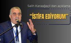 Salih Karaağaç’tan istifa