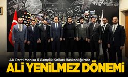 AK Parti Manisa Parti İl Gençlik Kolları Başkanlığı’nda Ali Yenilmez dönemi