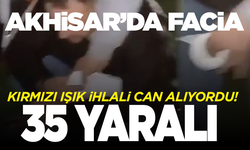 Akhisar'da işçileri taşıyan araç kaza yaptı! 35 yaralı