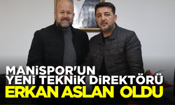 Manisaspor'un yeni teknik direktörü Erkan Aslan  oldu