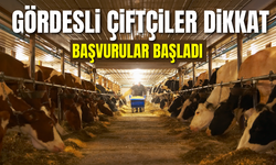 Gördesli çiftçiler dikkat: Başvurular başladı