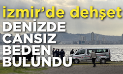 İzmir'de denizde kadın cansız bedeni bulundu