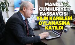 Manisa Cumhuriyet Başsavcısı Eker, AA'nın "Yılın Kareleri" oylamasına katıldı