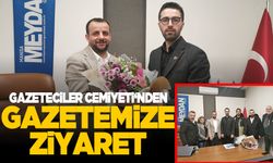 Manisa Gazeteciler Cemiyeti yönetiminden gazetemize ziyaret