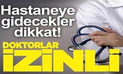 Manisa'da 3 Ocak Cuma günü görevli doktor listesi açıklandı!
