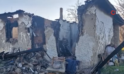 Köyde yalnız yaşıyordu, küle dönen evde cesedi bulundu