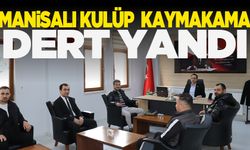 Selendi Belediyespor Kaymakam Kahveci'ye sorunlarını anlattı