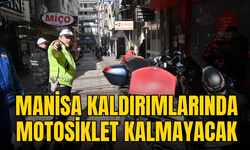 Manisa'da kaldırım işgaline son