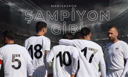 Manisaspor şampiyon gibi!